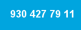 930 427 79 11 930 427 79 11